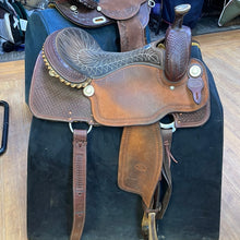 Load image into Gallery viewer, Used 16” Billy Cook All Around Western Saddle #16344
