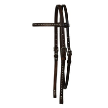 Load image into Gallery viewer, CIRCLE Y Spot Accent Browband Headstall
