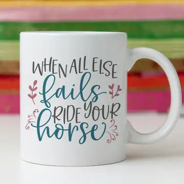 Horse Lover Mug, Horse Riding Coffee Cup