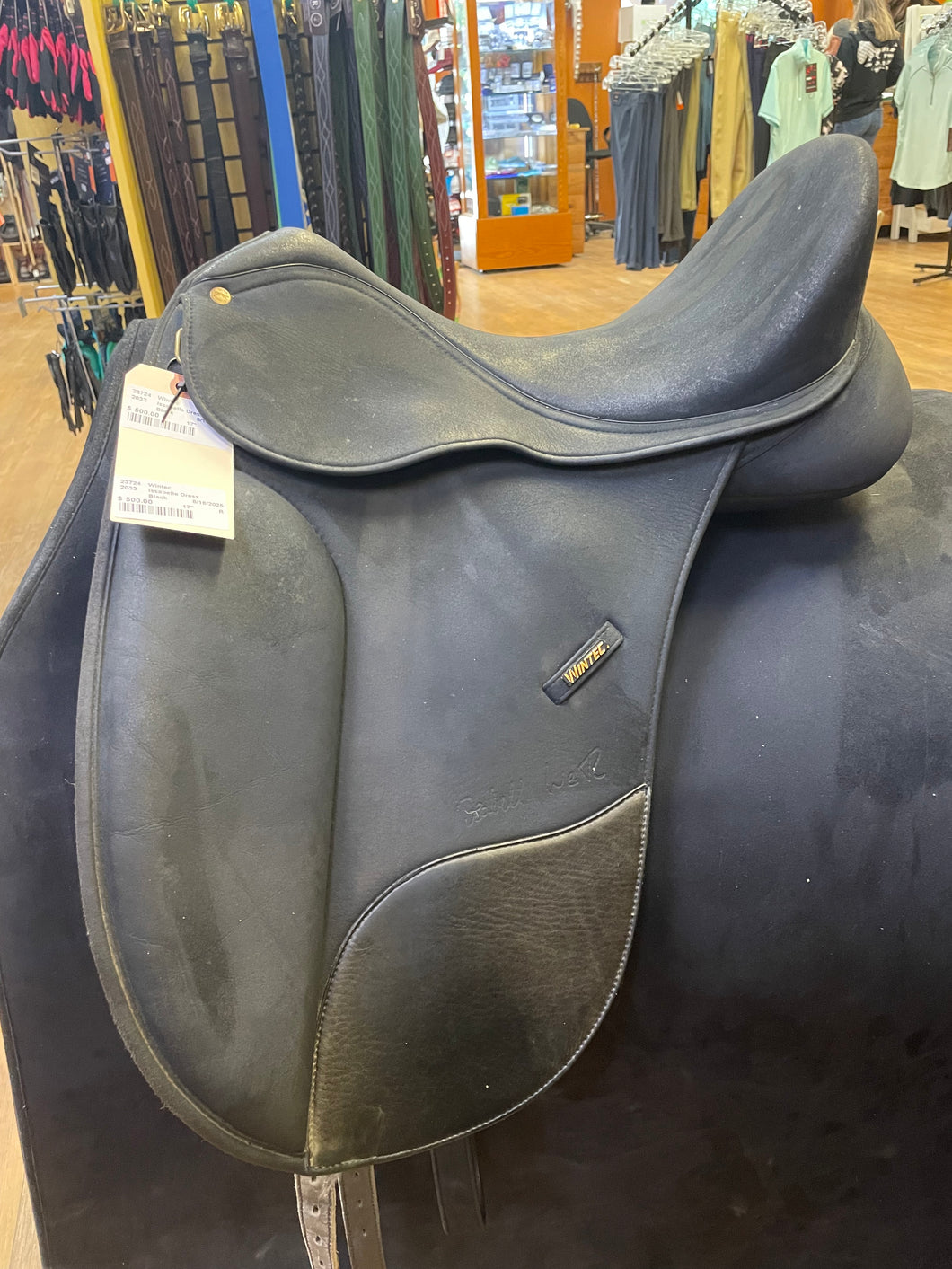 Used 17” Wintec Isabelle Dressage Saddle #23724