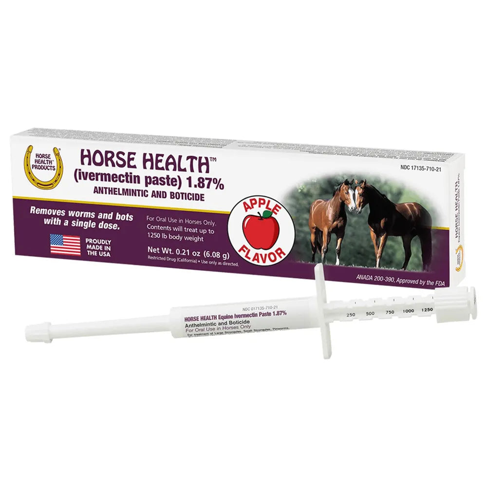 Horse Health Ivermectin Paste 1.87% 6.08g