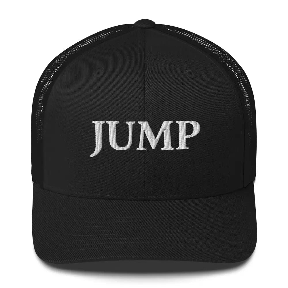 Jump Trucker Hat -Black