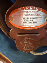 Load image into Gallery viewer, Used 16” High Horse Park and Trail western saddle #30007
