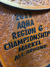 Load image into Gallery viewer, Used 16” Tex Tan Show Saddle #25842
