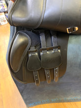 Load image into Gallery viewer, DEMO 17” Bates All Purpose Black Luxe Saddle
