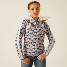 Load image into Gallery viewer, Ariat Sunstopper 3.0 1/4 Zip Baselayer Kids
