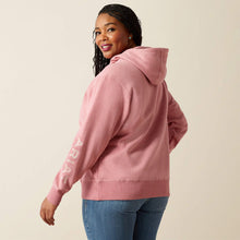 Load image into Gallery viewer, Ariat Ladies Logo Hoodie 2.0-Rose Wine
