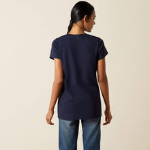 Load image into Gallery viewer, ARIAT Hay Girl T-Shirt- Navy
