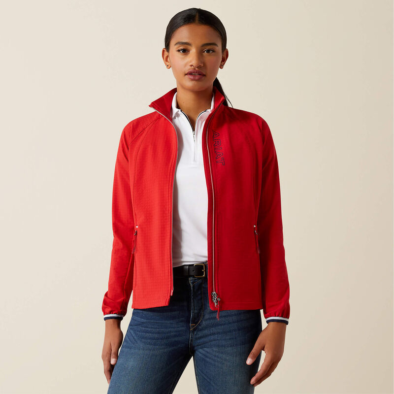 Ariat Versa Team Jacket- Red