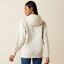 Load image into Gallery viewer, Ariat Ladies Logo Hoodie 2.0- Oatmeal Heather
