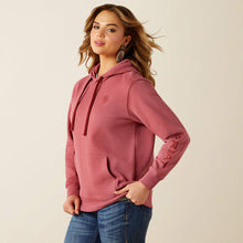 Load image into Gallery viewer, Ariat Ladies Logo Hoodie 2.0- Mauvewood
