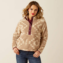 Load image into Gallery viewer, ARIAT Berber Snap Front Sweatshirt
