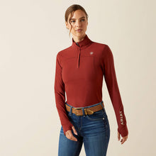 Load image into Gallery viewer, Ariat Lowell 3.0 1/4 Zip Baselayer - Madder Brown

