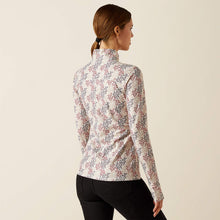 Load image into Gallery viewer, Ariat Lowell 3.0 1/4 Zip Baselayer - LEAFY PRINT
