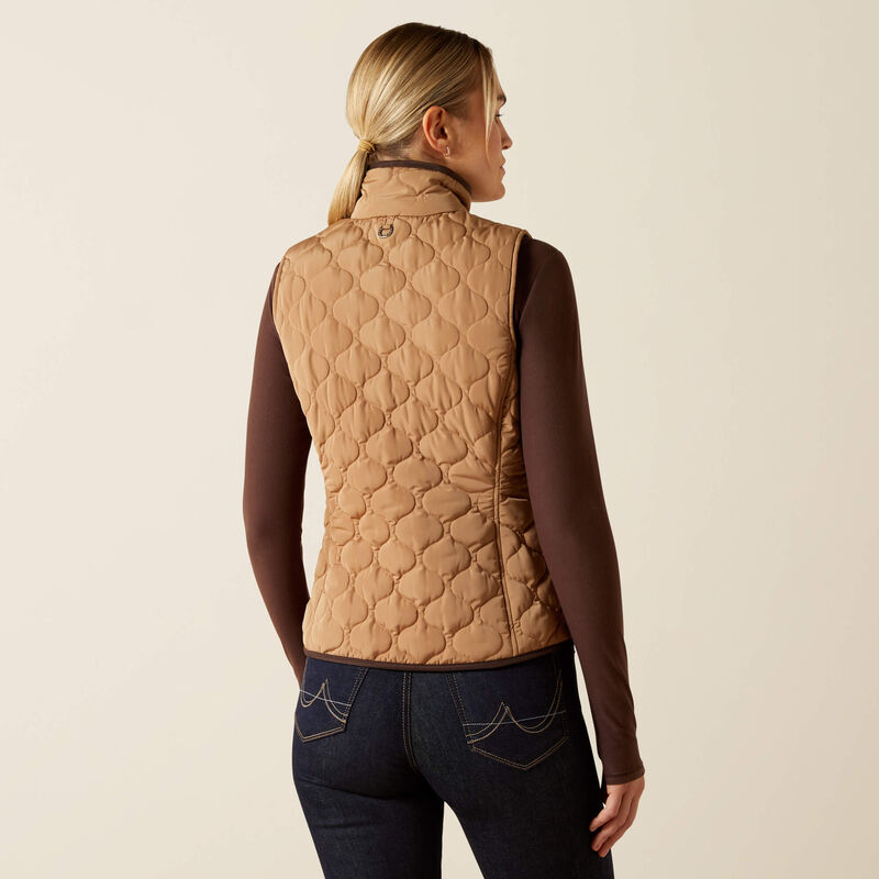 ARIAT Ashley 2.0 Insulated Vest- Tigers Eye