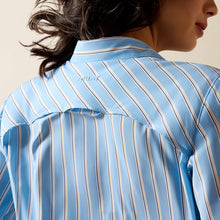 Load image into Gallery viewer, Ariat® Ladies VenTEK™ BLISSFUL BLUE Button Shirt
