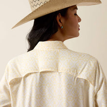 Load image into Gallery viewer, Ariat® Ladies VenTEK™ PEAR SORBET KALEIDOSCOPE Button Shirt
