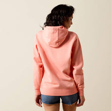 Load image into Gallery viewer, Ariat Ariat Logo 2.0 Hoodie - Peach Amber Heather

