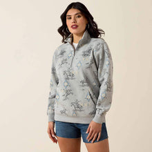 Load image into Gallery viewer, Ariat Sapphire 1/2 Zip Sweatshirt
