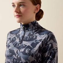 Load image into Gallery viewer, Ariat LunaVeil Youth 1/4 Zip Baselayer
