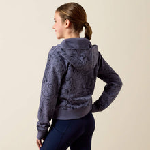 Load image into Gallery viewer, Ariat Youth Spiffy Full Zip - GRISAILLE HORSIN' AROUND

