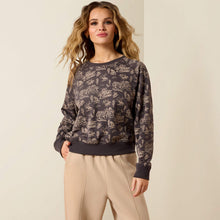 Load image into Gallery viewer, Ariat Essential Crew Sweatshirt - RETRO RODEO CARBON COPY
