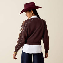 Load image into Gallery viewer, Ariat Dakota Sweatshirt - CHOCOLATE PLUM
