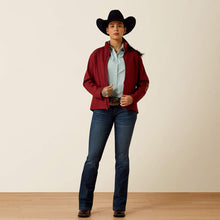 Load image into Gallery viewer, Ariat Logo Softshell Jacket - SYRAH
