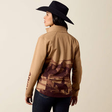 Load image into Gallery viewer, Ariat Logo Softshell Jacket - LONE RANGER PRINT
