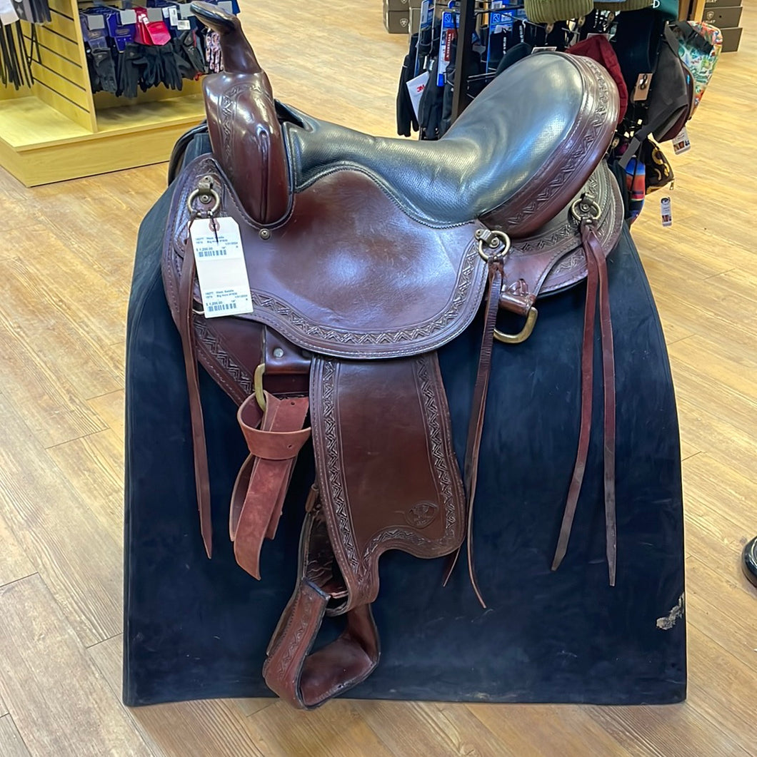 Used 16” Big Horn Trail Saddle #16277