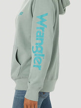 Load image into Gallery viewer, Womens Retro Logo Arm Pullover Hoodie
