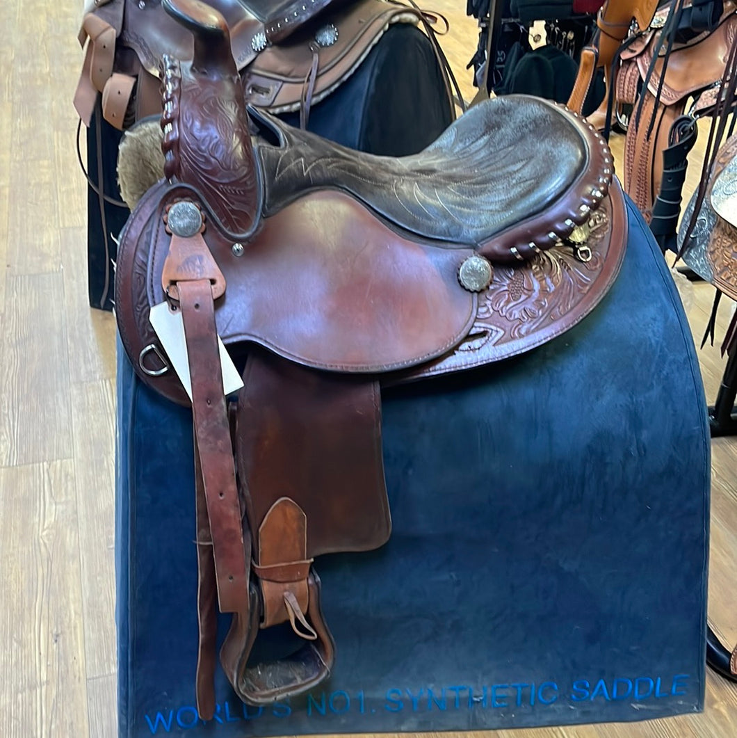 Used 16” Simco Arab Western Saddle #16276