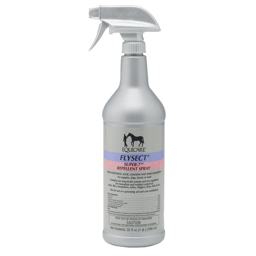 Equicare Flysect Super-7 Repellent Spray 32fl oz