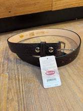 Load image into Gallery viewer, Becca 1 1/2'' Chocolate Bison Belt 5153
