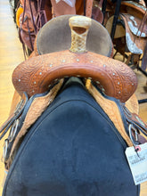 Load image into Gallery viewer, Used 14” Circle Y Kelly Kaminski "Shining Star" Barrel Racer #28500

