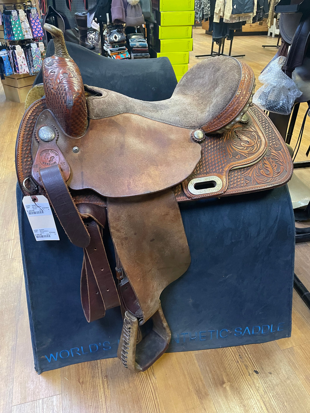 Used 16” RS Custom Ranch Saddlery Barrel #24394