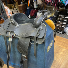 Load image into Gallery viewer, Used 16.5” Ed Jones Western saddle #15826
