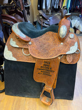 Load image into Gallery viewer, Used 16” Tex Tan Show Saddle #25842
