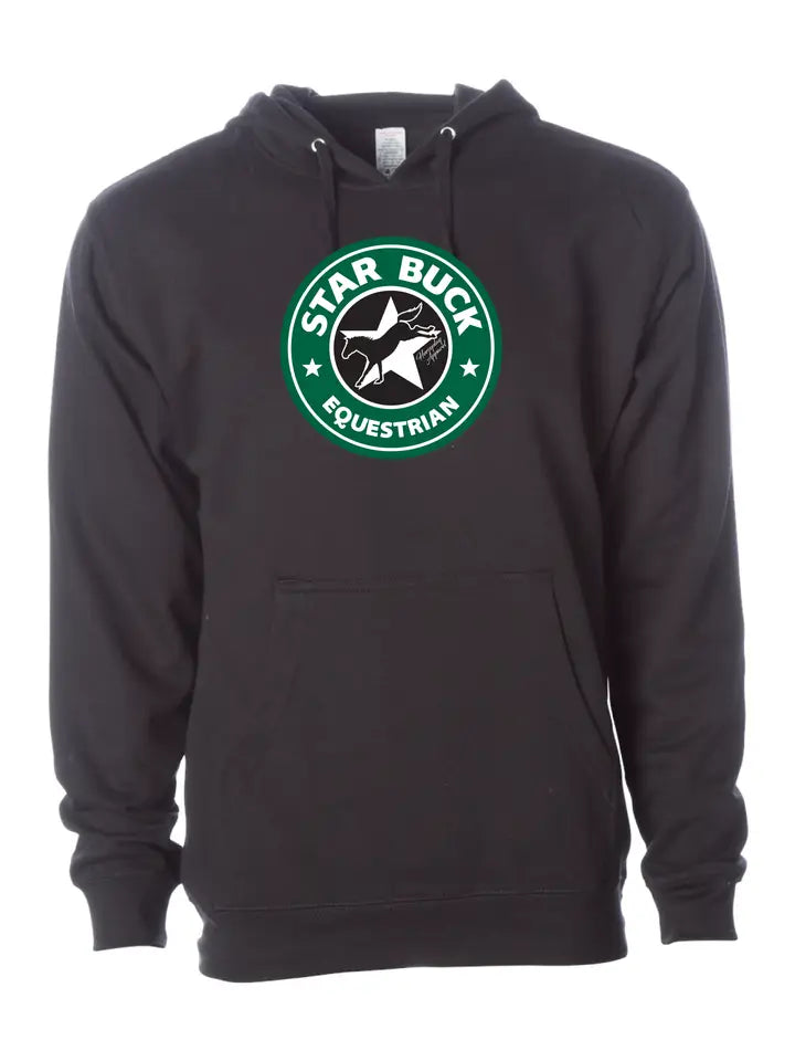 Horseplay Starbuck Equestrian Hoodie: Black