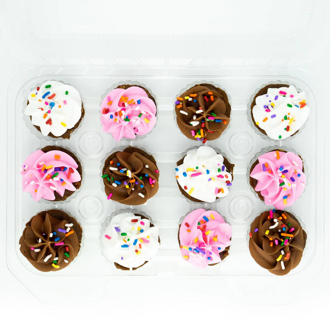 Pony Cupcakes Neapolitan