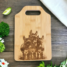 Load image into Gallery viewer, Horse Bamboo Cutting, Cheese Board 8x11
