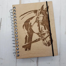 Load image into Gallery viewer, Mini Horse Journal Spiral Bound
