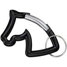 Load image into Gallery viewer, HORSEHEAD CARABINER KEYCHAIN
