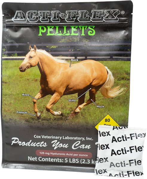 Cox Vet Lab Acti-Flex Eze Go Pellets Horse Supplement, 5-lb bag