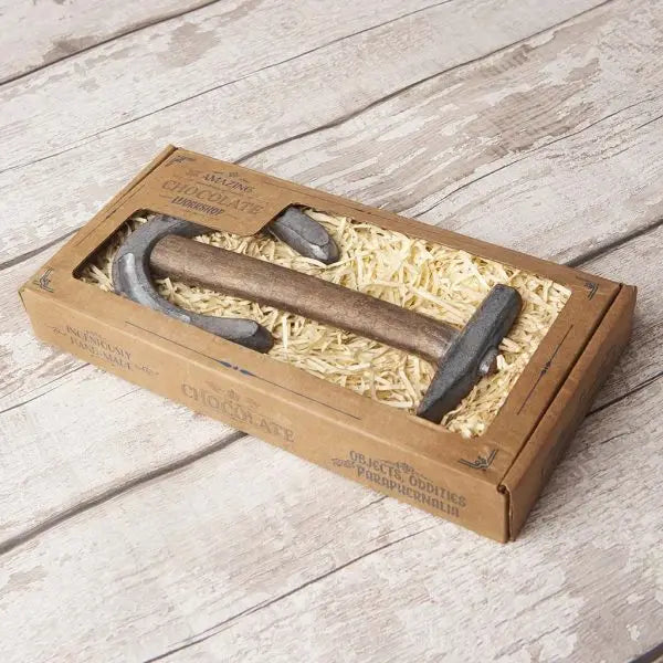 Chocolate Pony Shoe & Hammer Gift Box