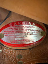 Load image into Gallery viewer, Used 14” Circle Y Kelly Kaminski "Shining Star" Barrel Racer #28500
