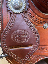 Load image into Gallery viewer, Used 16” Corriente Barrel Saddle #19456
