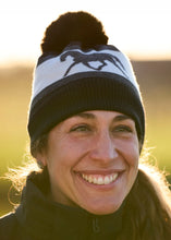 Load image into Gallery viewer, Pony Pom Winter Hat - Black
