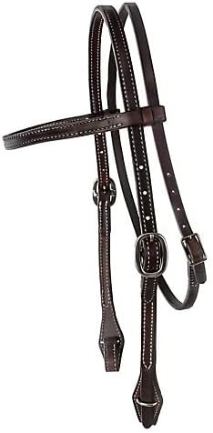 Tory Quick Change Leather Headstall Dark Oil