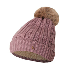 Load image into Gallery viewer, Horze Joleen Womens Knitted Pom Pom Hat
